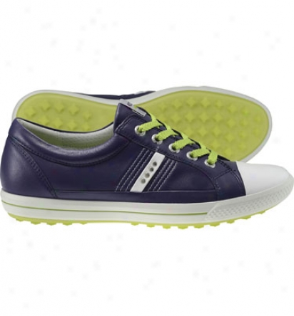 Ecco Womens Golf Road - White/indigo Golf-Shoes