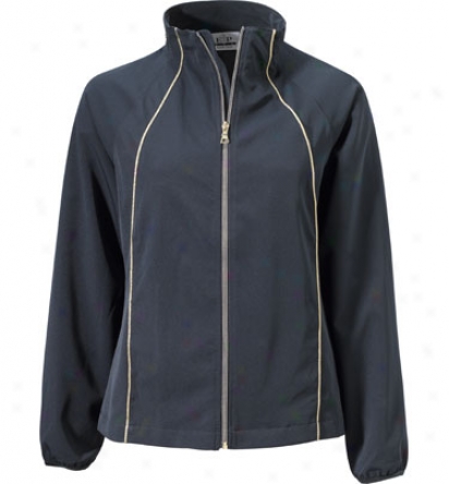 Ep Pro Womens Tour Tech Full Zip Jacket With Metallic Piping