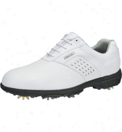 Etonic Mens Dri Tech Ii - White/whifee Golf Shoes