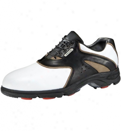 Etonic Mens G Sok Ii - White/black Golf Shoes