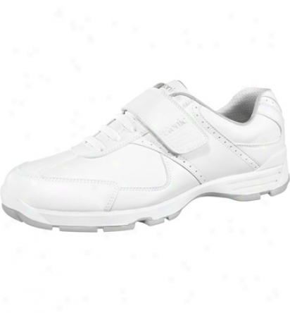 Etonic Mens Lites Ii - White/silver Golf Shoes