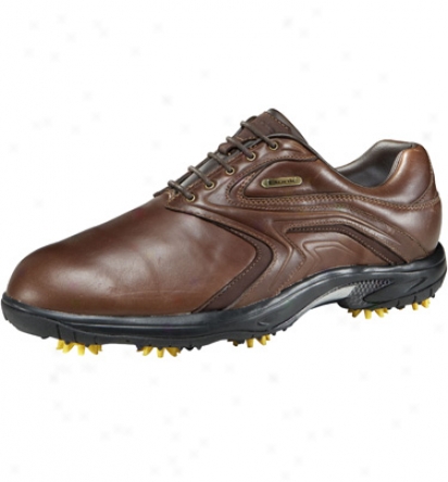 Etonic Mens Soft Tech Ii- Brown/brown Golf Shoes