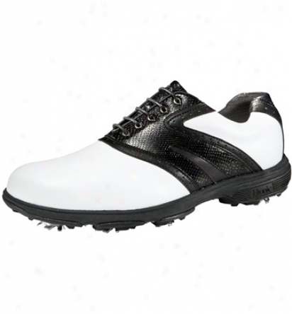 Etonic Menslite Tech - White/black Golf Shoes