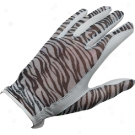 Evertan Womens Zebra Designer Gollf Glove