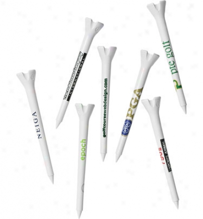 Evolve Golf Logo Epoch Golf Tees - 1000 Count