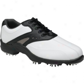 Footjoy Closeout Mens Superlites Golf Shoes (white/black/silver) - Fj# 58023