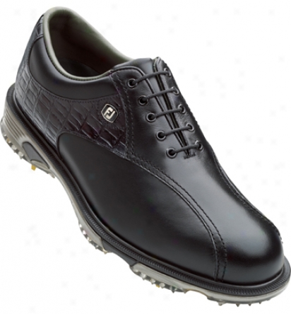 Footjoy Mens Dryjoys Touf Golf Shoes (black/black) - Fj# 53652