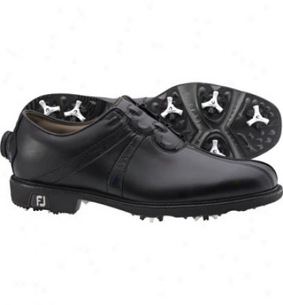 Footjoy Mens Icon - Black Boa Golf Shoes (fj#52294)