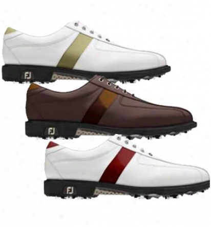 Footjoy Mens Icon Sport Saddle Myjoys Golf Shoes - Fj# 52110