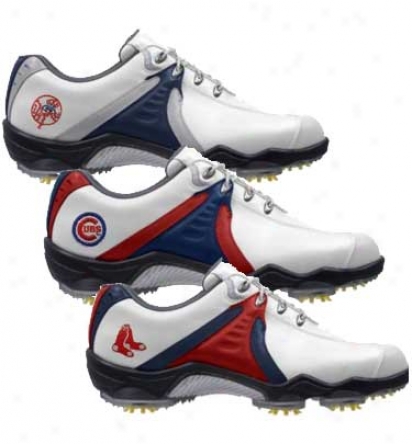 Footjoy Mens Mlb Dryjoys Tech Myjoys Golf Shoes - Fj# 53445