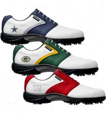 Footjoy Mens Nfl Contour Series Myjoys Golf Shoes - Fj# 54260