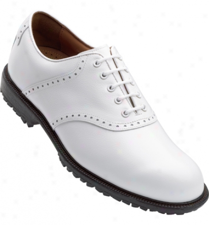 Footjoy Mens Professional Spikeless Casual Shoes (white) - Fj# 57094