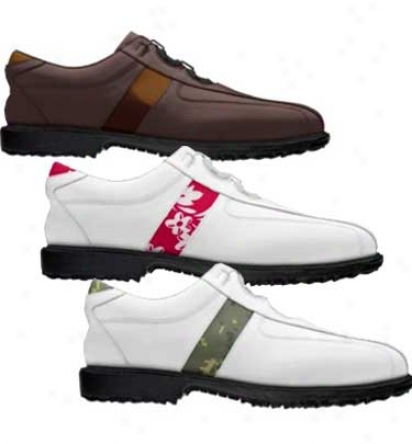 Footjoy Mens Professional Spikeless Sport Safdle With Boa Lacing System Myjoys Golf Shoes - Fj# 52360