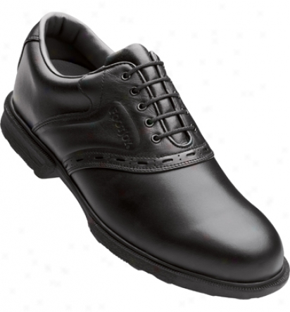 Footjoy Mens Spikeless Shop Shoes - Black (fj#54315)