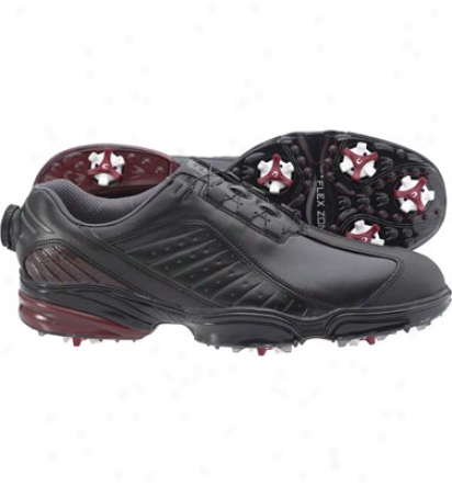 Footjoy Mens Sports - Black Boa Golf Shoes (fj#53249)