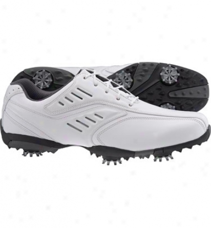 Footjoy Mens Street - White Golf Shoes (fj#56452)