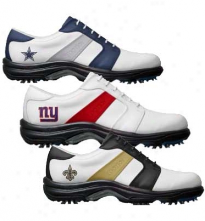 Footjoy Nfl Womens Contour Series Myjoys Golf Shoes - Fj# 94160