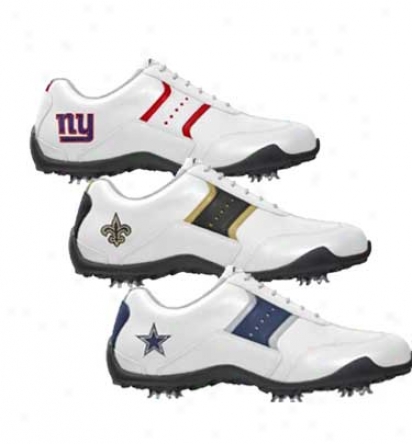 Footjoy Nfl Womens Lopro Collection Myjoys Golf Shoes - Fj# 97260