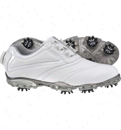 Footjoy Womens Fj Sport - White Boa Golf Shoe (fj#53140)