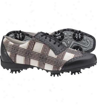 Footjoy Womens Lopro Collection - Brown/black Golf Shoes (fj#97174)