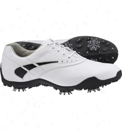 Footjoy Womens Lopro Collection - Whitee/black Golf Shoes (fj#97239)