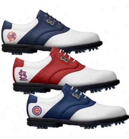 Footjoy Womens Nfl Dryjoys Myjoys Golf Shoes - Fj# 99540