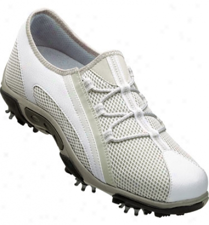Footjoy Womens Summer Series - White/cloud Golf Shoes (fj#98854)
