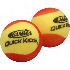 Gamma Quick Kids Low Compression Foam Balls - 12 Pack