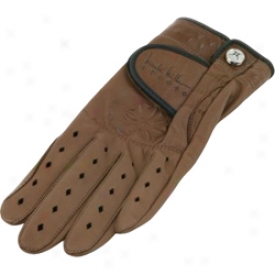 Glove It Nicole Miller Embossed Leather Glove