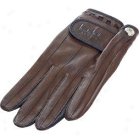 Glove It Nicole Miller Topstitch Leather Glove