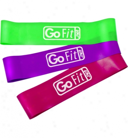 Gofit Flat Band Kit With Exercise Booklet