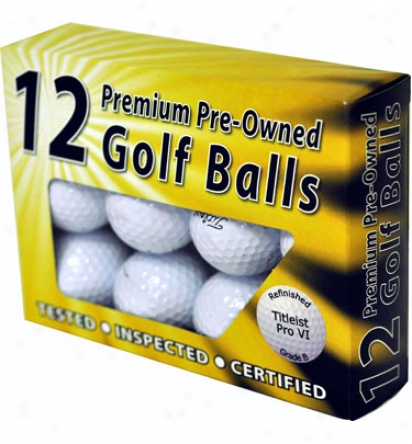 Golf Balls Only Refinished Titleist Pro V1 B Grade Golf Balls