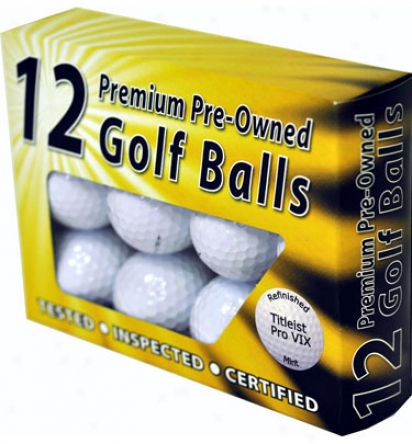 Golf Balls Only Refinished Titleist Pro V1x A Gradde Golf Balls