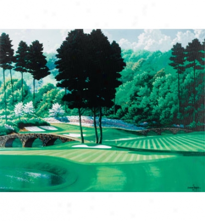 Golf Gifts & Gallery Canvas Art - Augusta #11, 23 In. X 29 In.