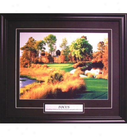 Golf Gifts & Gallery Framed Skill - Point of concentration, 25 In. X 21 In.