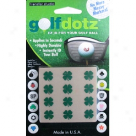 Golf Gifts & Gallery Golf Dotz - Lucky Clovers