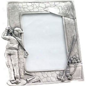 Golf Gifts & Gallery Pewter 19th Hole Frame