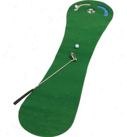 Golf Gifts & Gallery Putting Mat With Hazards