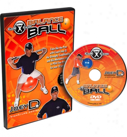 Golf Gym Balance Ball Dvd