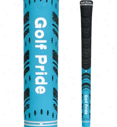 Golf Pride New Decade Multicompound Cord Light Blue .600 Round Grip