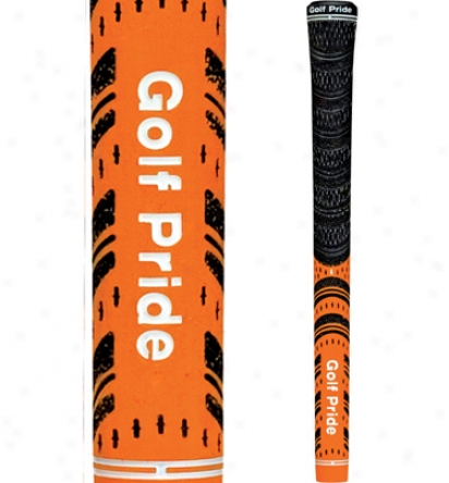 Golf Pride New Decade Multicompound Cord Orange .600 Round Grip