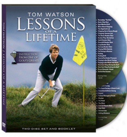 Golf Shop Live Tom Watsons In.lessons Of A Lifetime In. 2-disc Dvd Series