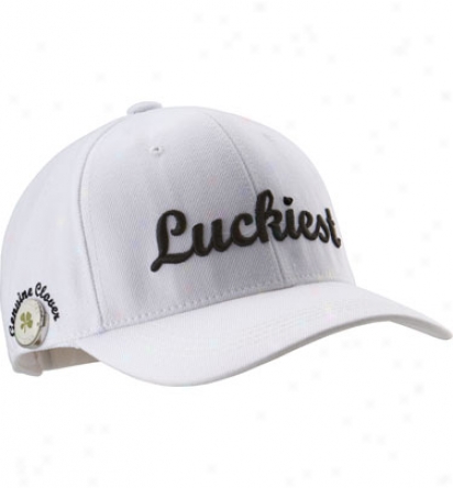 Good Luck Brand Mens Luckiest Hat By the side of Ball Marker
