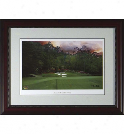 Gotta Have It Golf Augusta Golf Club Hole #12 By Steve Heit - Framed Photo