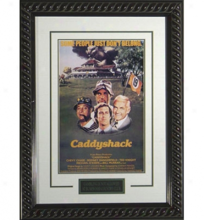 Gotta Have It Golf Caddyhsack Framed 11x17 In. Publicity Movie Poster