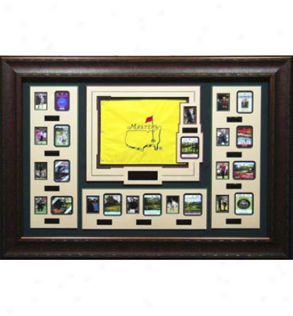 Gotta Have It Golf Masters 12 Year Badge, 2000-2011 Commemorative Display