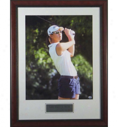 Gltta Have It Golf Michelle Wie - Lpga Rookie Year Framed Photo