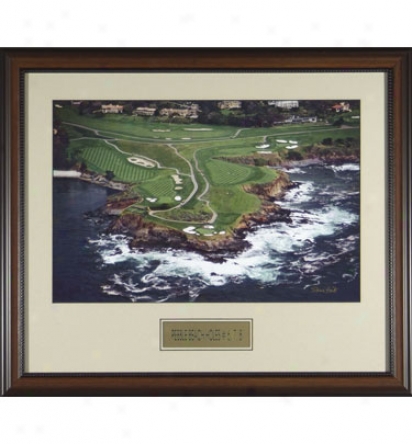 Gotta Have It Golf Pebble Beach Holes 6,7, And 8 - Steve Heit Framed Photo