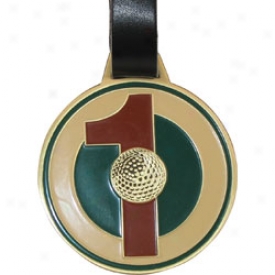 Great Golf Memories Brass Hole In One Bag Tag