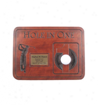 Grear Golf Memories Personalized Hole-in-one Plaque